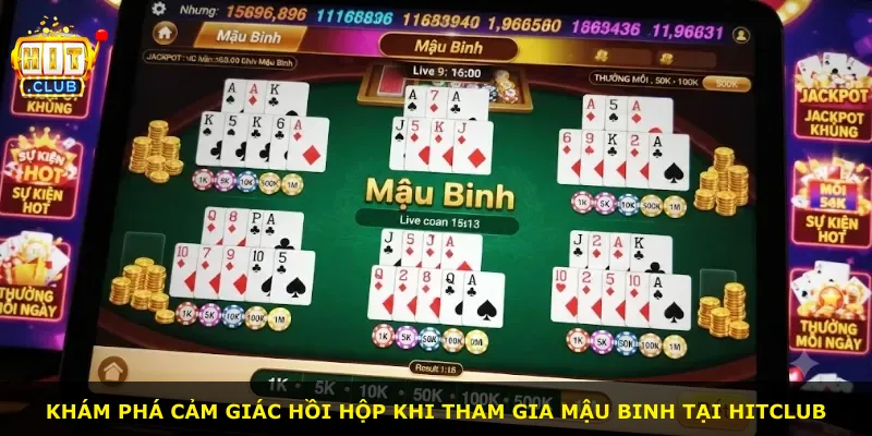 Khám phá cảm giác hồi hộp khi tham gia Mậu binh tại Hitclub
