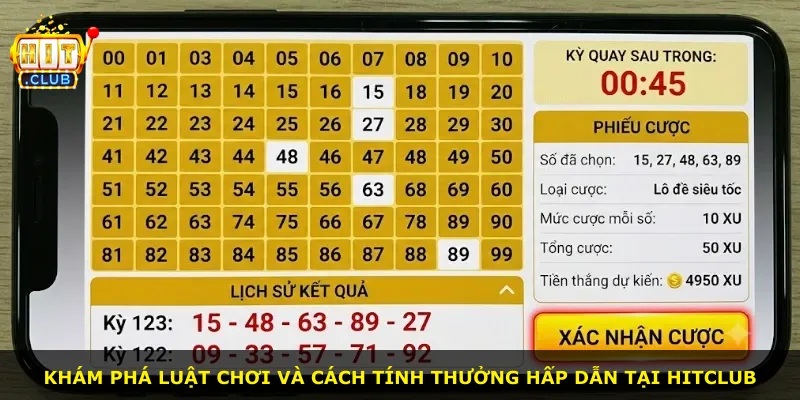Khám phá luật chơi và cách tính thưởng hấp dẫn tại Hitclub
