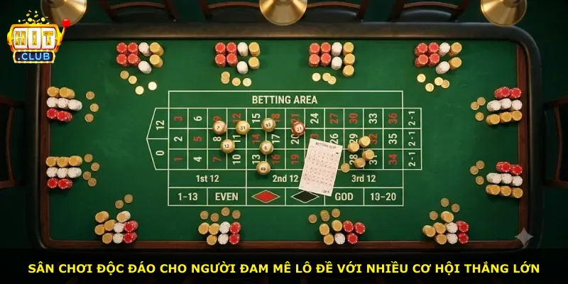 Sân chơi độc đáo cho người đam mê lô đề với nhiều cơ hội thắng lớn