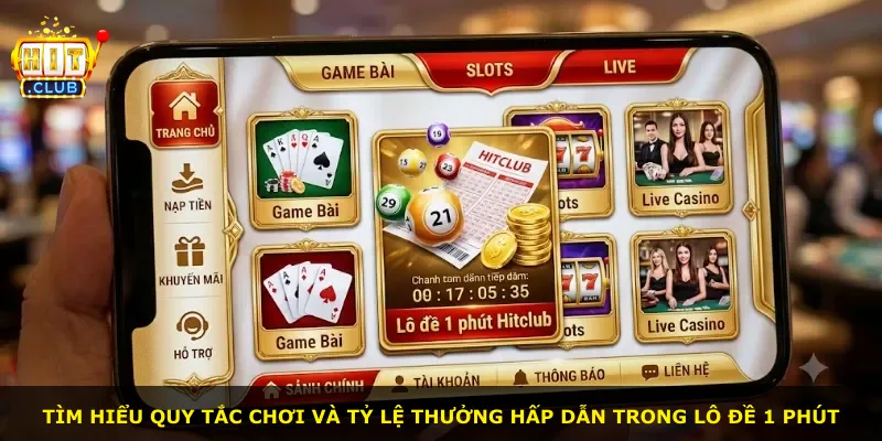 Tìm hiểu quy tắc chơi và tỷ lệ thưởng hấp dẫn trong lô đề 1 phút